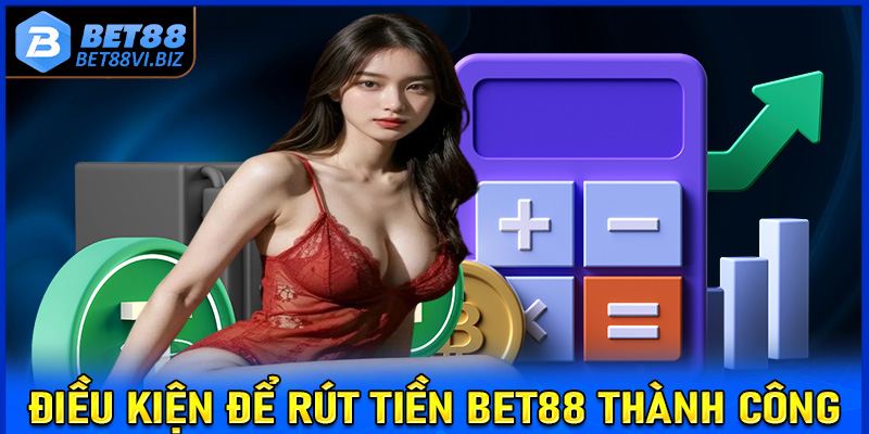 Cụ thủ những điều kiện người dùng cần chấp thuận để rút tiền Bet88 thành công 